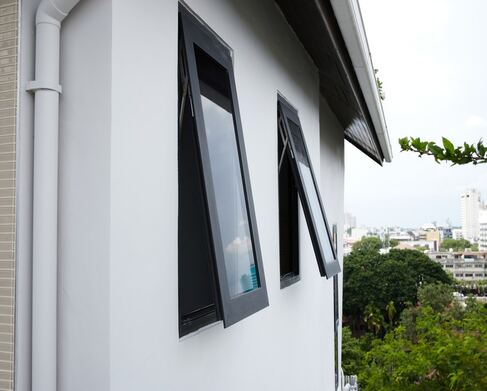 Modern Tilt Aluminium Windows