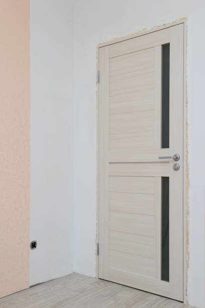 White WPC Door in the Rooms